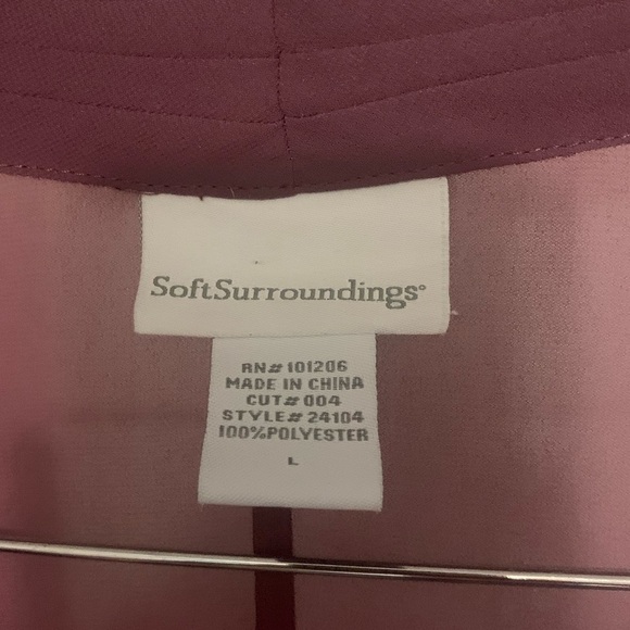 Soft Surroundings Size Large sheer Open Cardigan - Picture 3 of 3